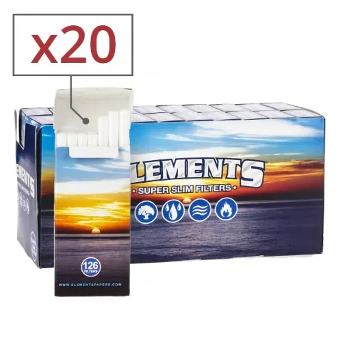 Elements - Super Slim Filters 5mm in Sticks - X 20 product image