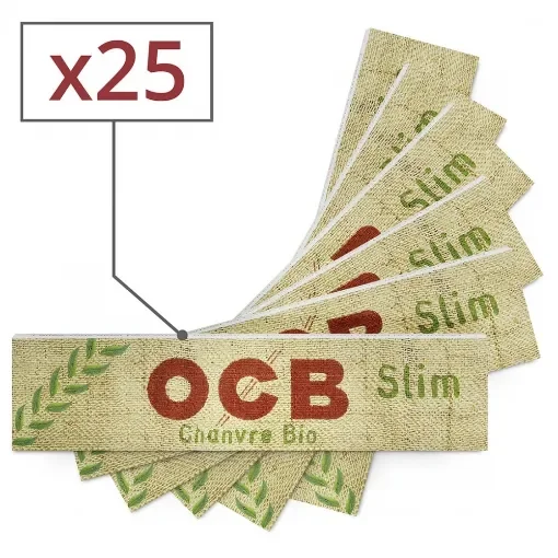 OCB - Slim Organic Hemp Rolling Paper x 25 product image