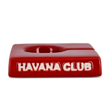 Havana Club - Ashtray Solito Red - Ceramic Square product image