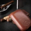 Art & Volutes - Leather Cigar Case for 3 Amaro Cigars product image