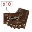 Smoking - Brown Regular Rolling Paper Set of 10 product image
