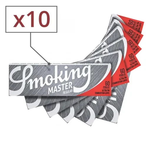 Smoking - Master Rolling Papers Ultra Thin - Set of 10 product image