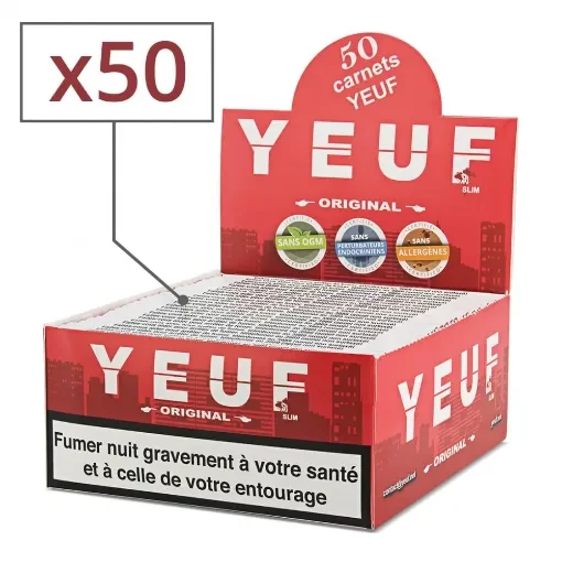 Yeuf - Slim Original Rolling Paper - 50 Pack product image