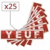 Yeuf - Slim Original Rolling Paper - 25 Notebooks product image