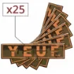 Yeuf - Slim Supreme Rolling Paper - 25 Notebooks product image