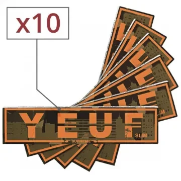 Yeuf - Slim Supreme Rolling Paper - Set of 10 Notebooks product image