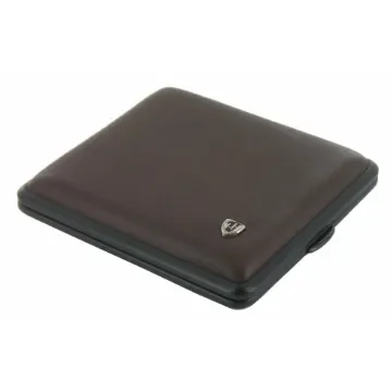 smoking - Vintage Leather Cigarette Case -  product image
