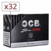 OCB - Slim Rolling Papers with Tips - Pack of 32 product image
