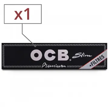 OCB - Slim Rolling Papers with Tips - 32 Sheets product image