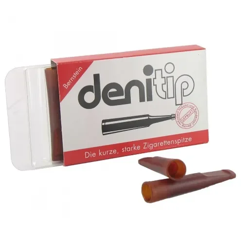 Dénicotéa - Disposable Cigarette Holder with Brown Filter product image
