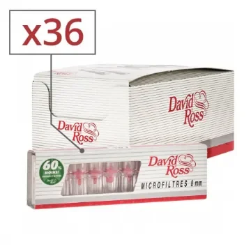 David Ross - Regular Cigarette Filters (36 Boxes) - product image