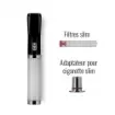 Chacom - White Cigarette Holder - Slim Design product image