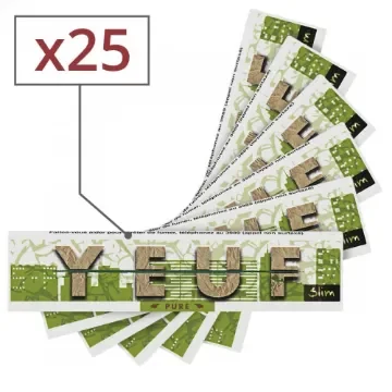 Yeuf - Slim Pure Rolling Paper - Unbleached, Ultra Thin product image