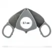Crédo - XXL Cigar Cutter Light Gray - 27mm Cutting Diameter product image