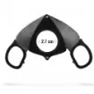 Crédo - Black XXL Cigar Cutter - 27mm Cutting Diameter product image