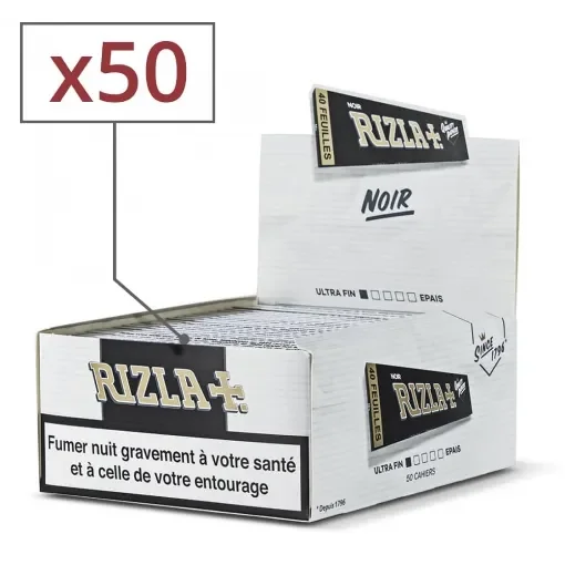 Rizla+ - Slim Rolling Paper Pack of 50 - EU Made product image