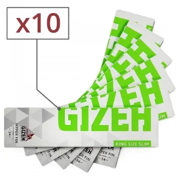 Gizeh - Slim Rolling Papers Hyper Fin - 10 Pack product image