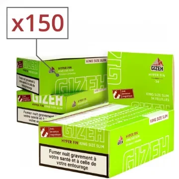 Gizeh - Slim Hyper Fin Rolling Papers 50 Pack - product image
