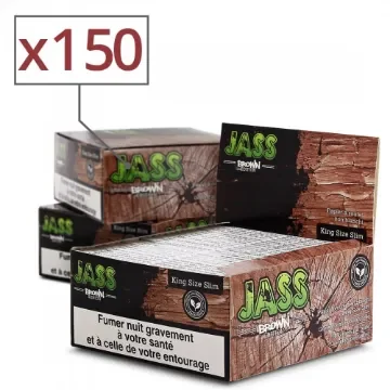 Jass - Slim Brown Rolling Papers - Pack of 150 product image