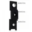 Crédo - Cigar Cutter 3 in 1 Rectangle Black product image