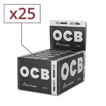OCB - Perforated Cardboard Filters - 25 Notebooks product image