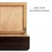 Adorini - Humidor Novara Deluxe Macassar Ebony - product image