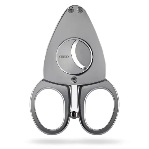 Crédo - Synchro Polished Steel Cigar Cutter product image