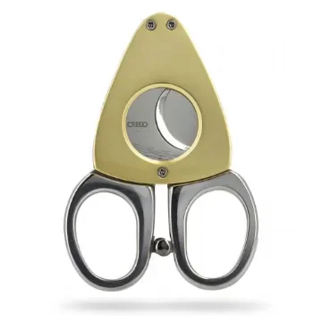 Crédo - Synchro Cigar Cutter Gold - Precision Cutting Tool product image