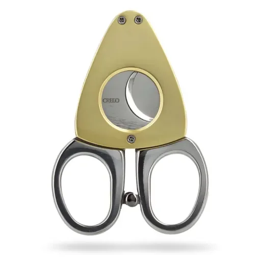 Crédo - Synchro Cigar Cutter Gold - Precision Cutting Tool product image