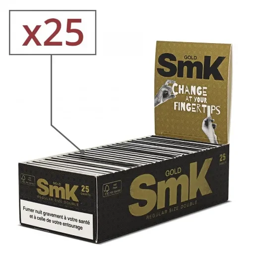 Smoking - SMK Regular Rolling Paper X 25 - Ultra-Thin Rice Paper product image