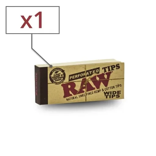 RAW - Wide Cardboard Filters X1 - Book of 50 product image