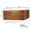 Adorini - Humidor Cedro Deluxe - Lifetime Warranty product image