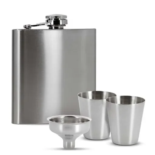 smoking - Alcohol Flask Box with Accessories product image