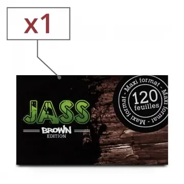 Jass - Brown Rolling Paper Extra Thin - X 1 product image