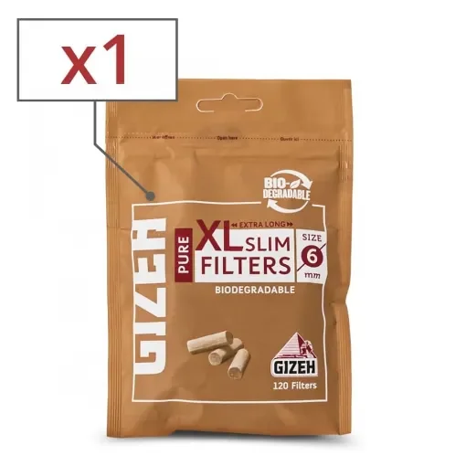 Gizeh - Pure XL Slim Filters 6mm - Filters X 1 product image