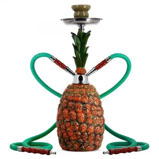 smoking - Pineapple Shisha with Ceramic Hearth - product image