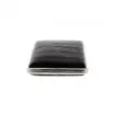 smoking - Croco-Style Leather Cigarette Case Black product image