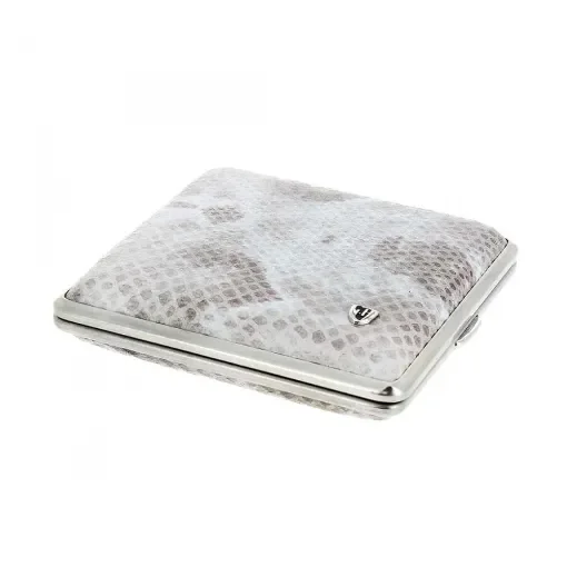 smoking - Snake-Style Leather Cigarette Case White product image