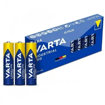 Varta - Alkaline LR03 AAA Batteries Pack of 10 product image