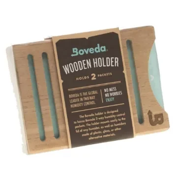 Boveda - Wood Humidification System Holder for 2 Sachets product image