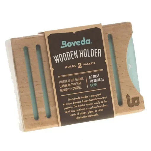 Boveda - Wood Humidification System Holder for 2 Sachets product image