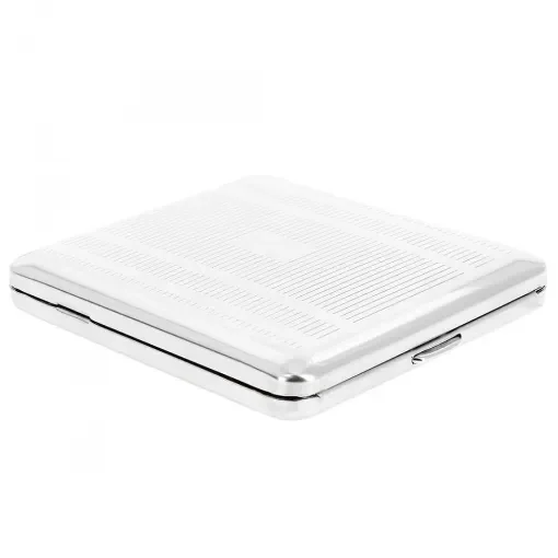 smoking - Customizable Metal Cigarette Case with Rubber Bands product image