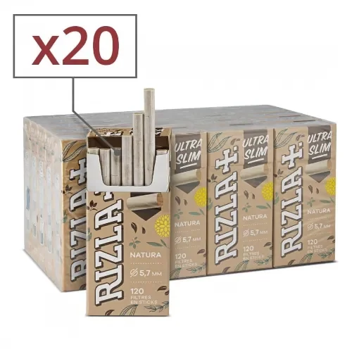 Rizla+ - Natura Ultra Slim Filters Sticks x20 product image