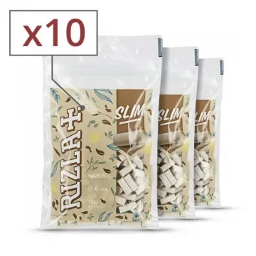 Rizla+ - Natura Slim Filters X10 Sachets product image