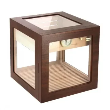 Adorini - Cube Deluxe Cigar Humidor Brown - 100 Capacity product image