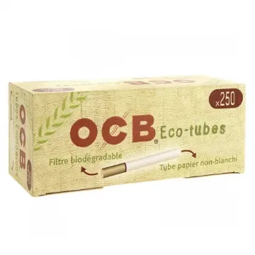 OCB - Box of 250 Organic Hemp Tubes with Filter product image