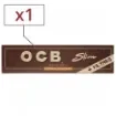 OCB - Rolling Paper Slim Virgin with Tips - X1 product image