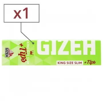Gizeh - Slim Rolling Papers with Tips - Hyper Fin product image