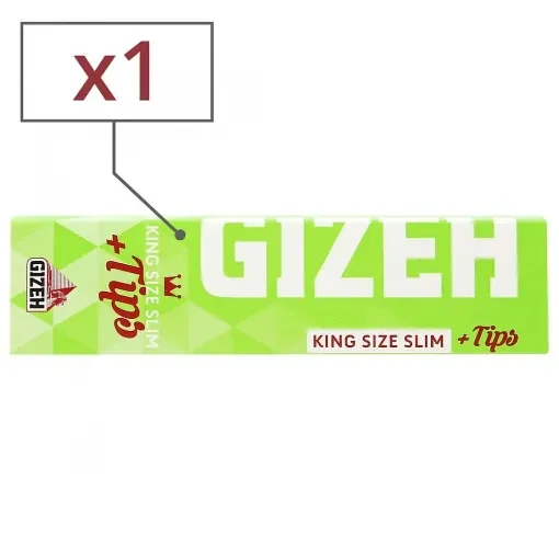 Gizeh - Slim Rolling Papers with Tips - Hyper Fin product image