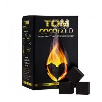 Tom Cococha - Premium Gold Shisha Charcoal 1 Kg product image